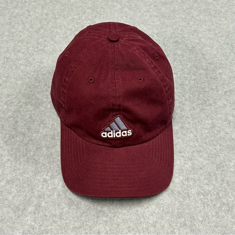 Adidas Maroon AEROREADY Hat. Fits larger head size.
